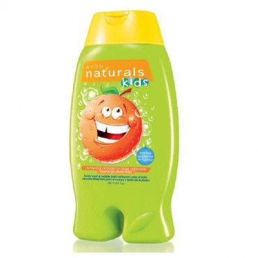 Avon Naturals Kids Body Wash & Bubble Bath - Outgoing Orange