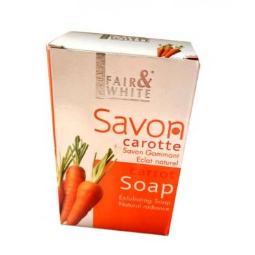 Fair & White Savon Carrot Exfoliating Soap